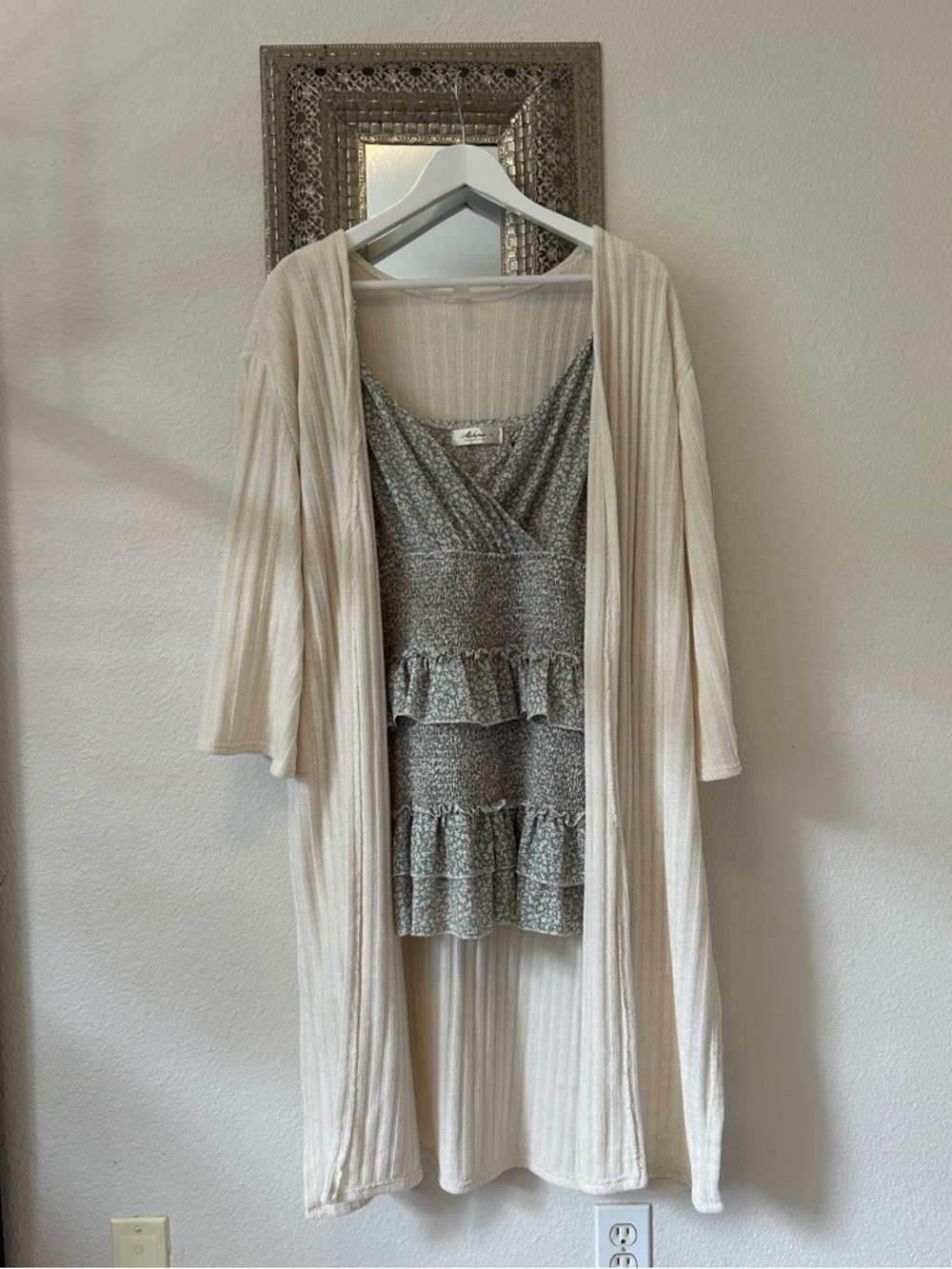 Mahina Hawai’i Ribbed Duster Cardigan